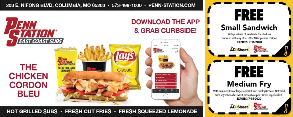 Penn Station Coupons May The Add Sheet 
