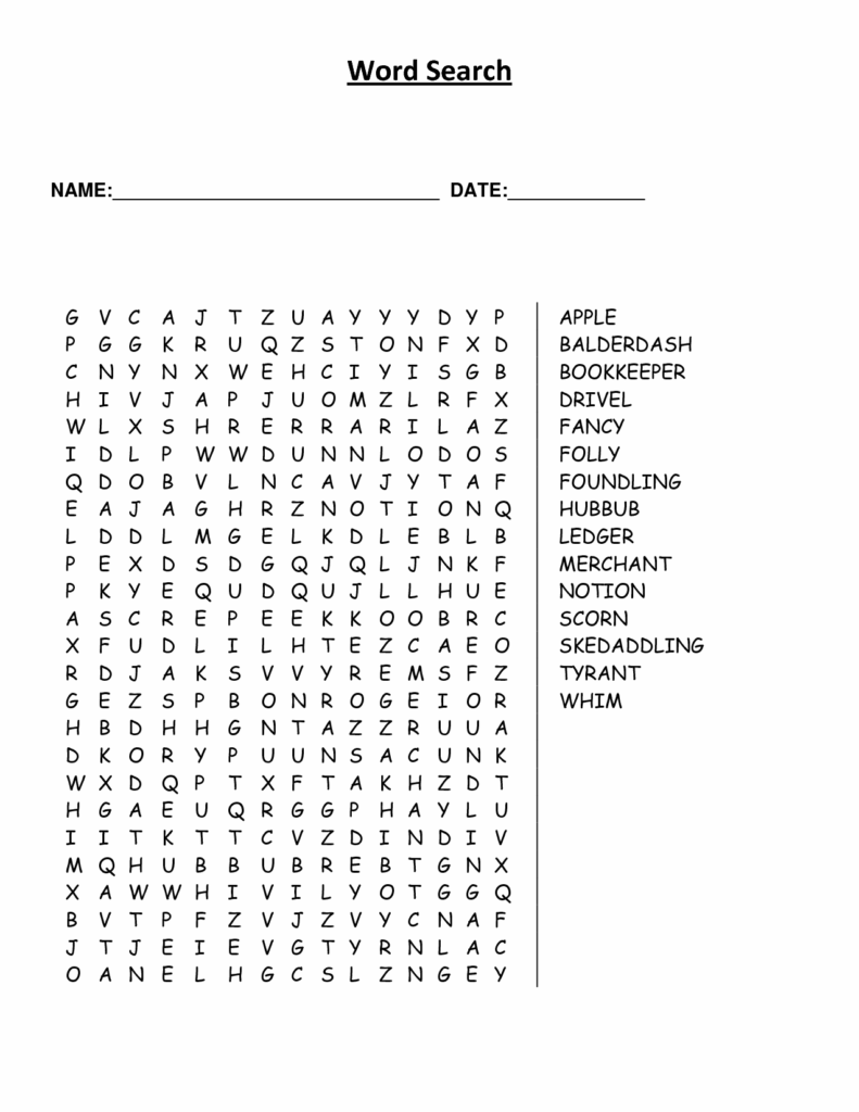 Positive Coping Skills Word Search Wordmint Word Search Printable