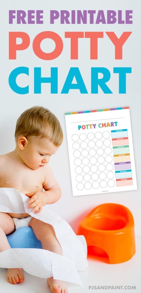 Potty Training Chart Free Printable PDF
