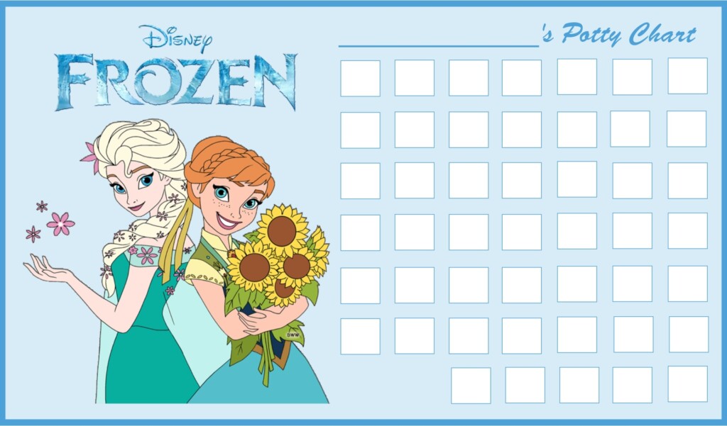 Potty Training Star Chart Free Printable EOUA Blog