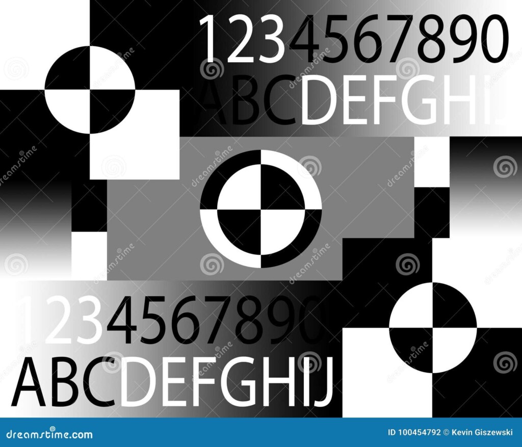 Printable Camera Focus Chart