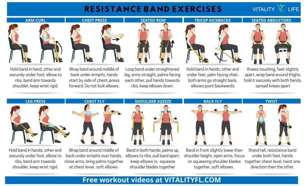 Printable Chair Exercises For Seniors Printable JD