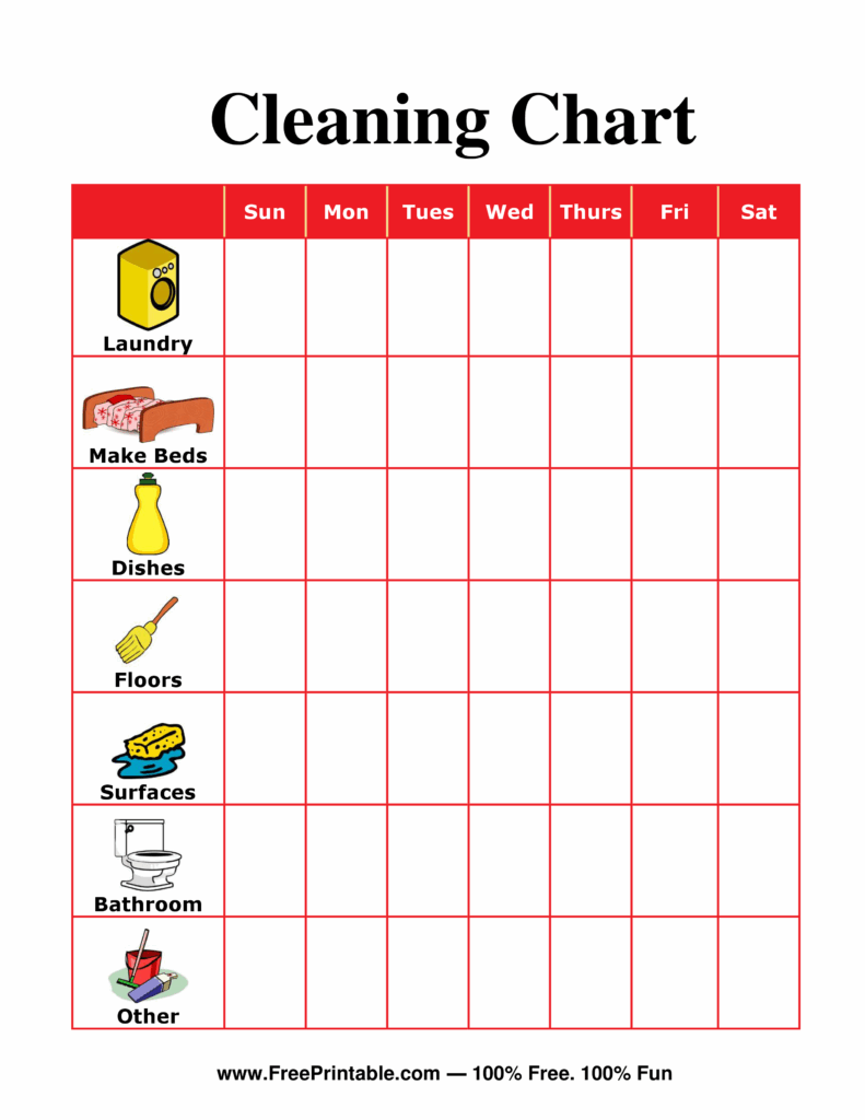 Printable Chore Chart Printable Chore Chart Chore Cha Vrogue co