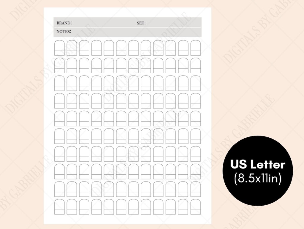 Printable Color Swatch Chart Colors Blank Swatch Chart Etsy My XXX 