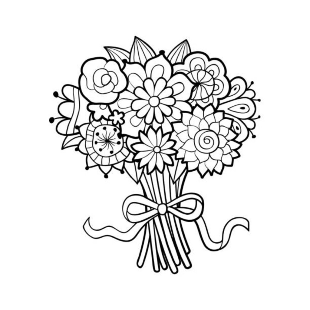 Printable Coloring Pages Flowers Designs Printable Coloring Sheets Of 