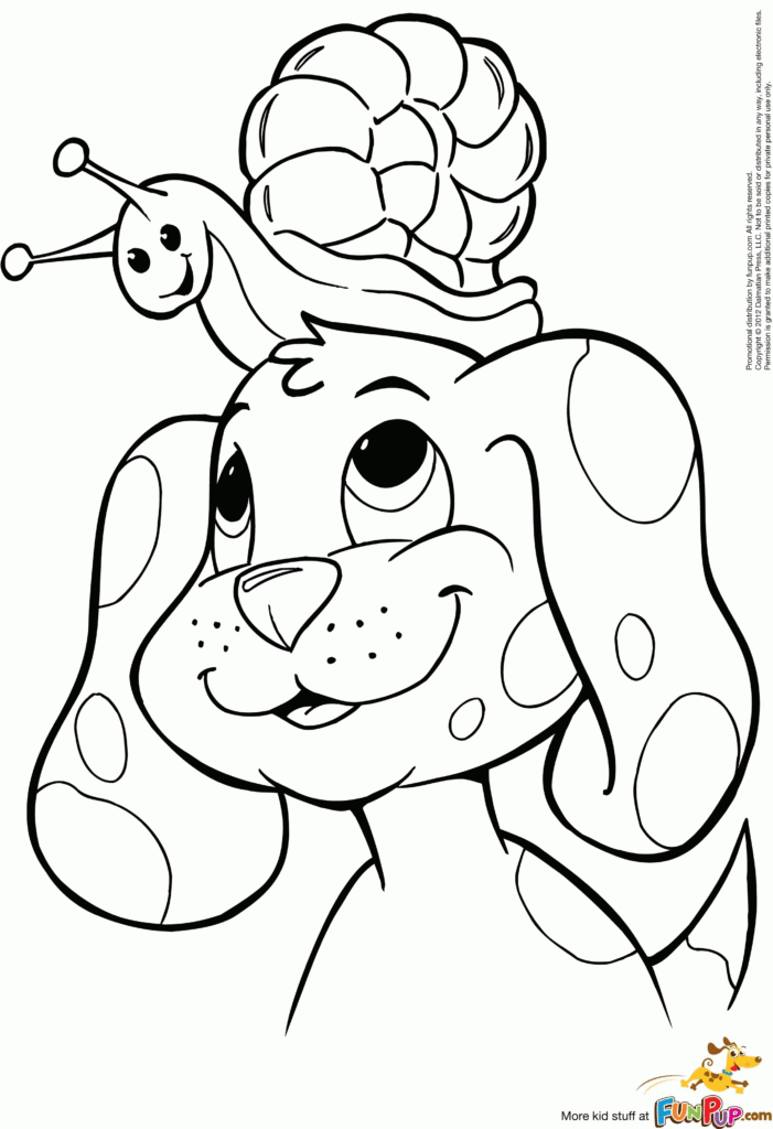 Printable Coloring Pages Puppies Coloring Home