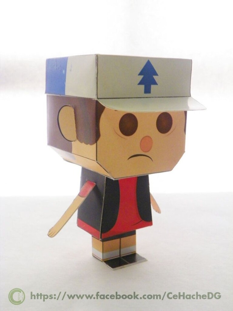 Printable Dipper And Mabel 3D Box FREE Printables