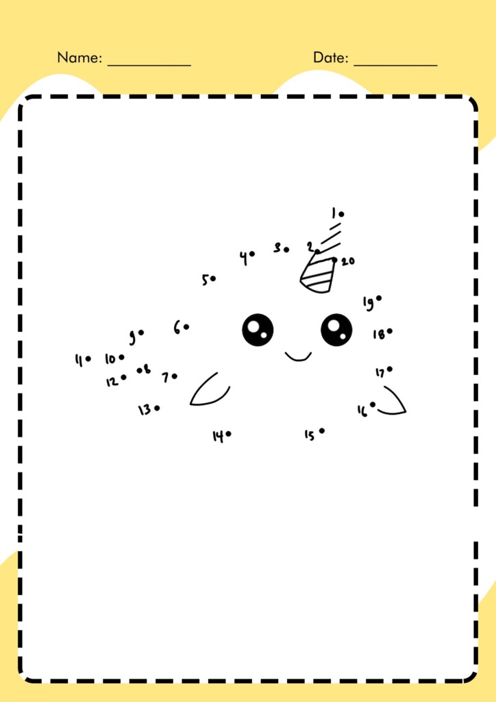 Printable Dot To Dot Worksheets Dev onallcylinders
