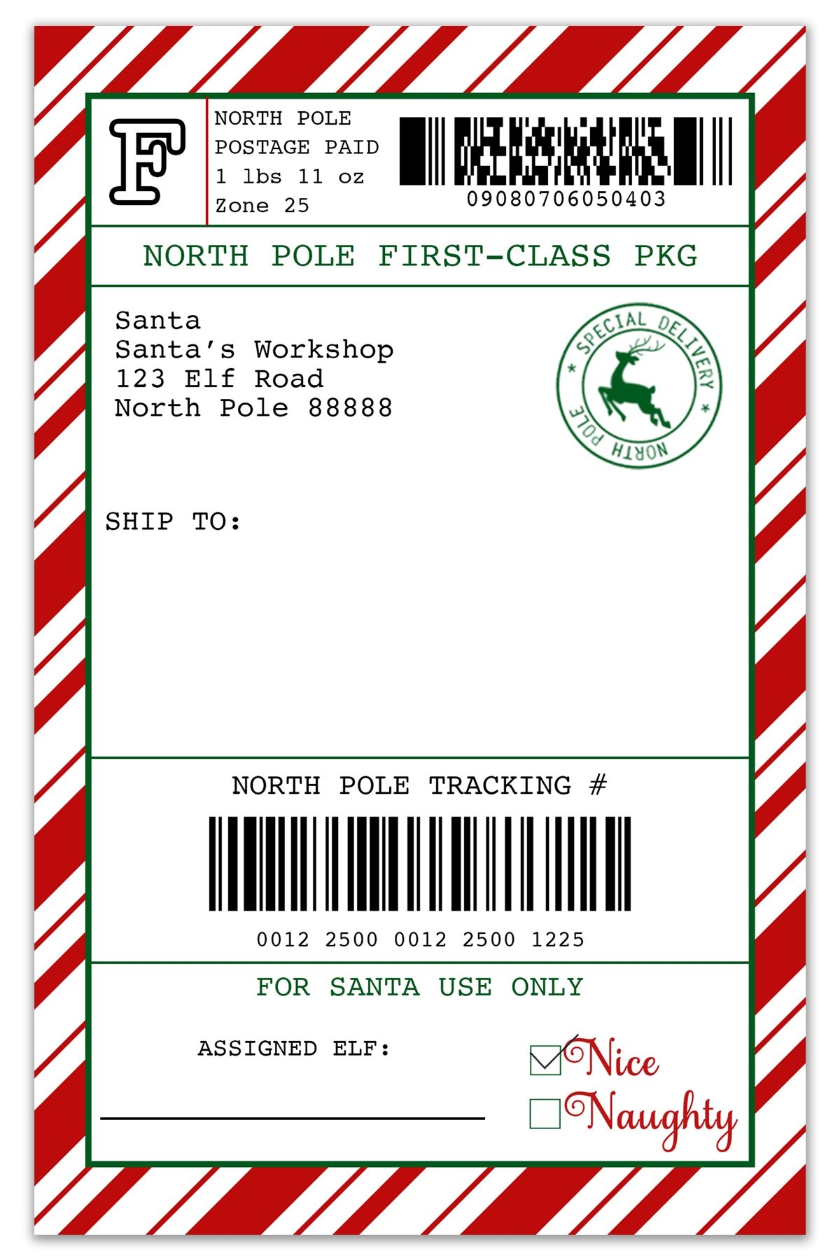 Printable Elf On Shelf Arrival Letter Printable New Year Banners