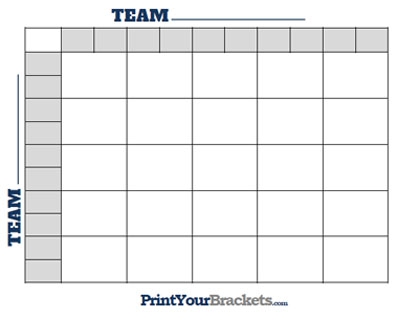 Printable Football Squares Play Football Squares Like A Pro 