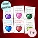 Printable Geode Valentine Cards Crystal Valentine Cards Classroom 