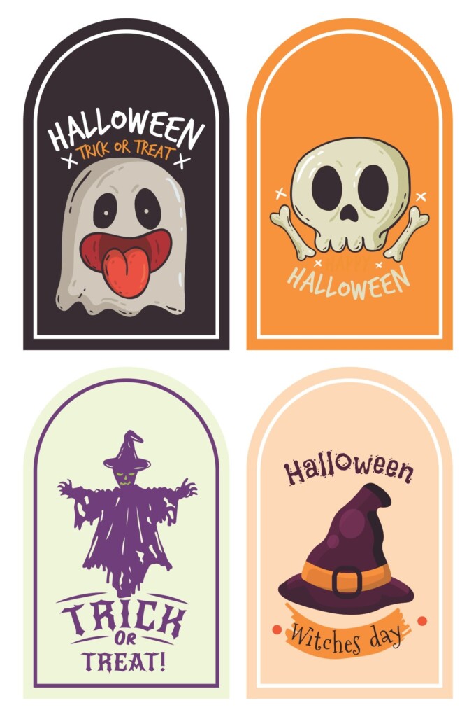 Printable Halloween Tags