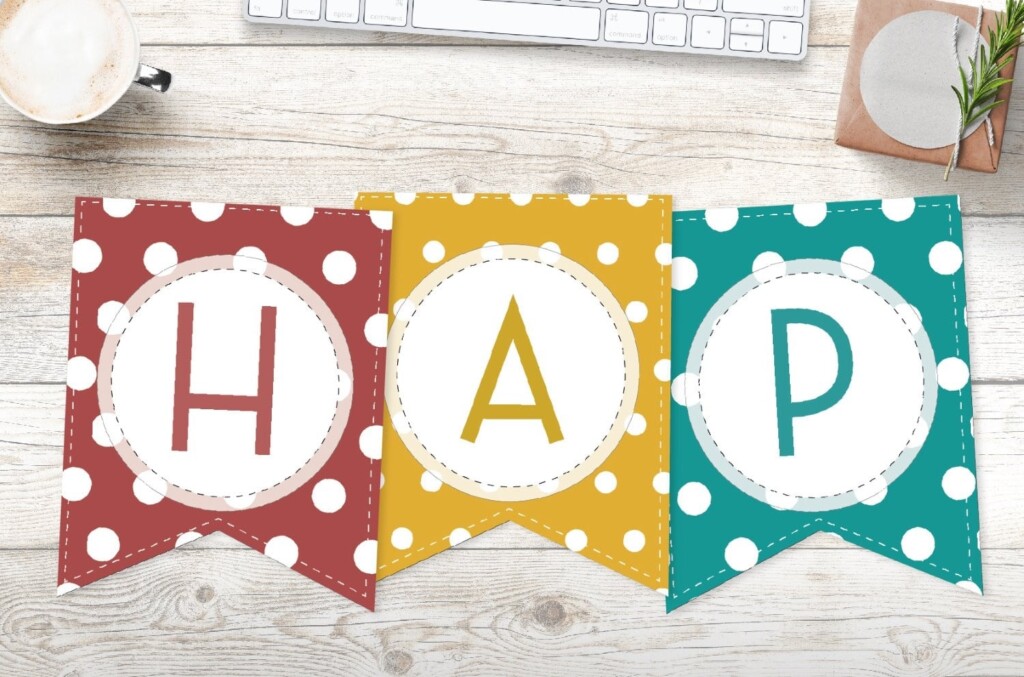 Printable Happy Birthday Banner Free Printable Banner Letters Happy 