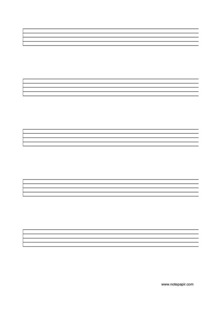 Printable Music Staff Paper Free Printable Word Searches
