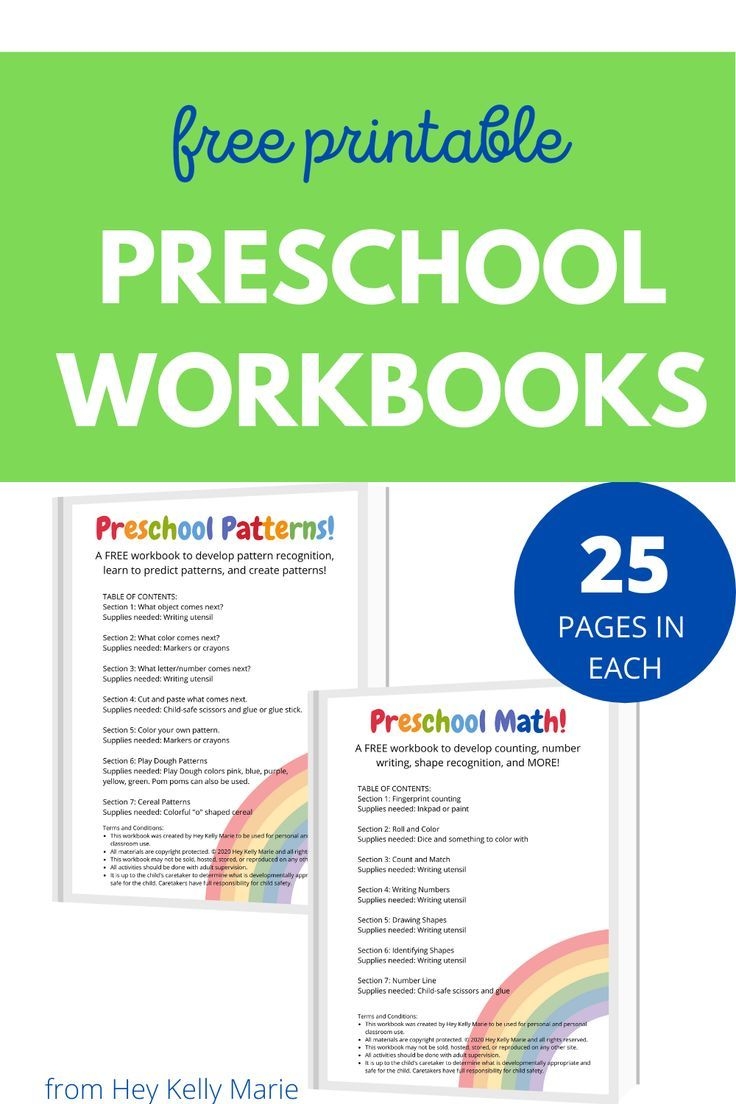 Printable Preschool Workbooks Printable Preschool Wor Vrogue co