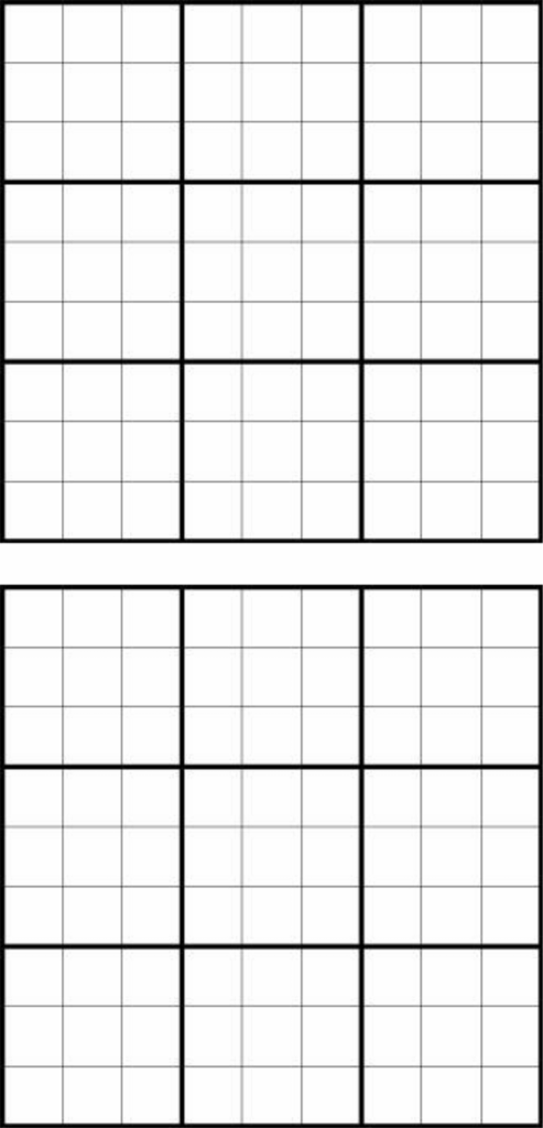 Printable Sudoku Grids Have Fun Anytime Free Printable Sudoku 6 Per 