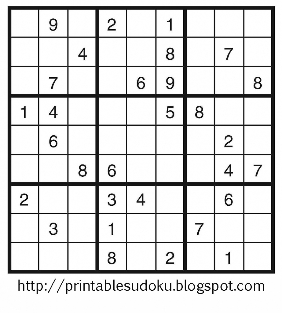 Printable Sudoku Krazydad Sudoku Puzzles Printable