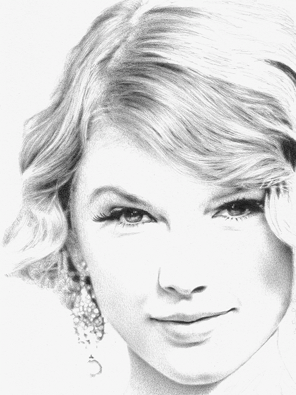 Printable Taylor Swift Coloring Pages