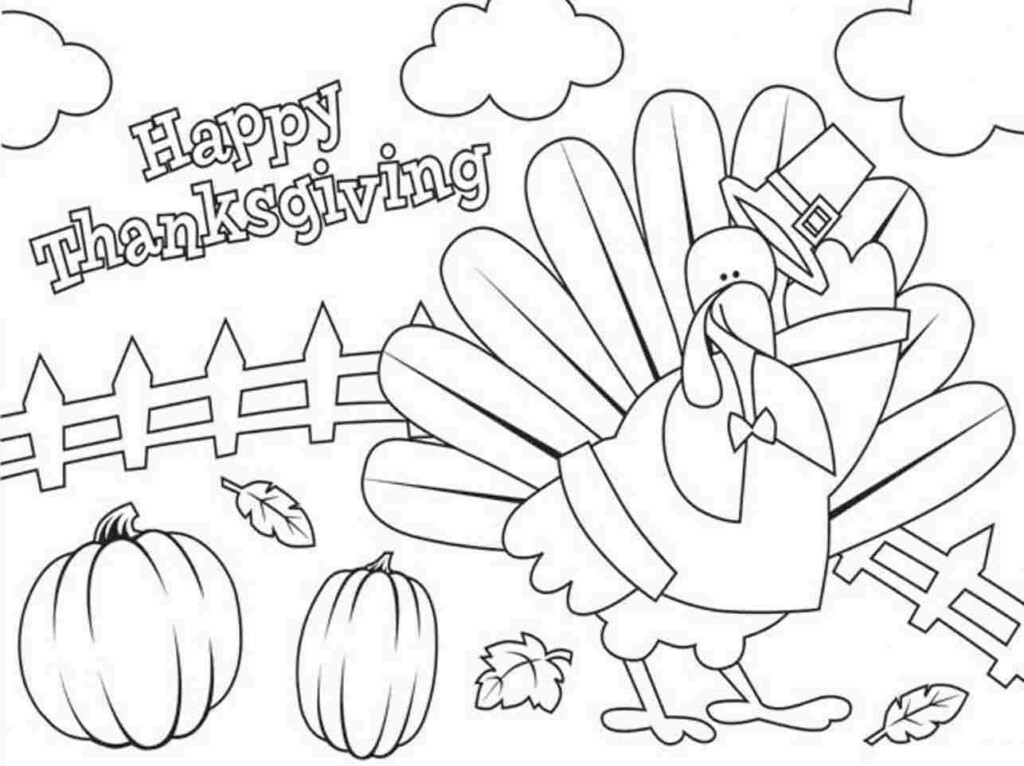 Printable Thanksgiving Coloring Pages For Adults At GetColorings 