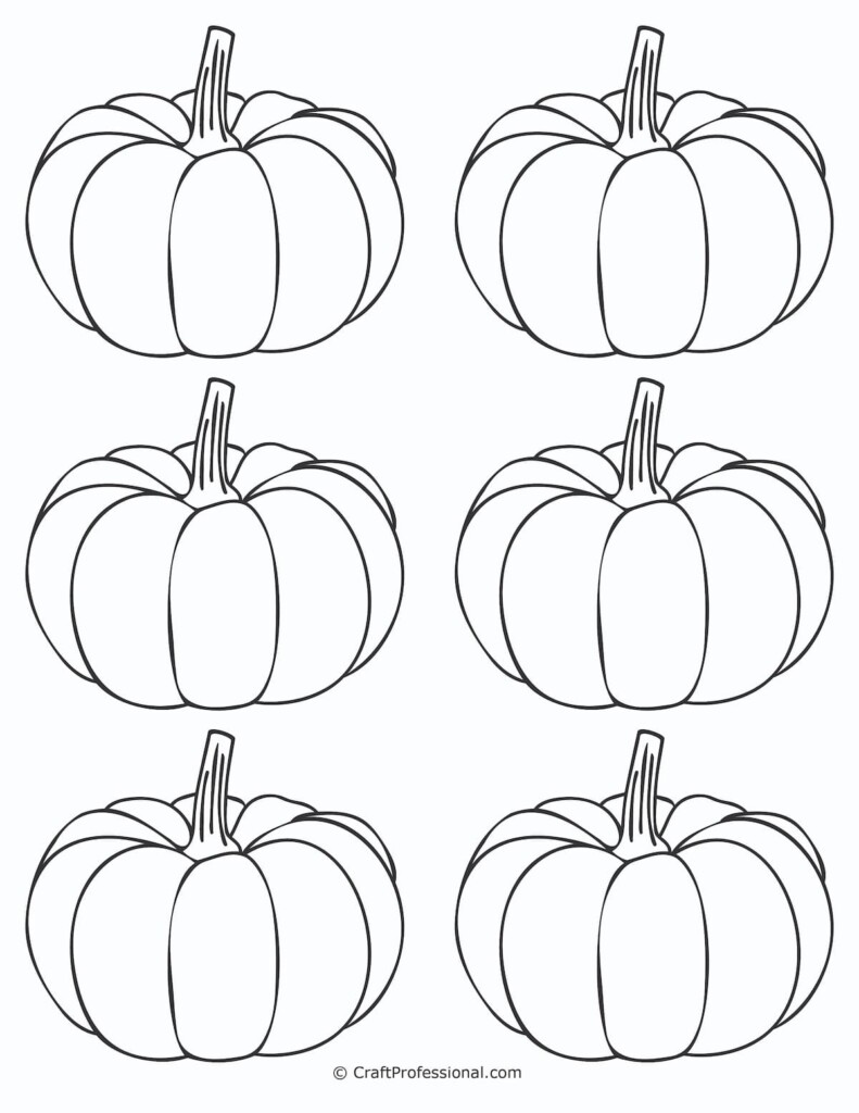 Pumpkin Coloring Page Printable