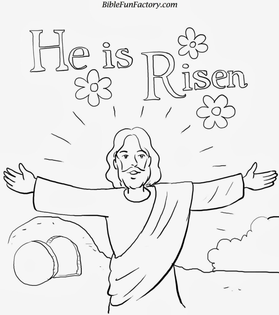 Religious Easter Coloring Pages Printable At GetDrawings Free Download