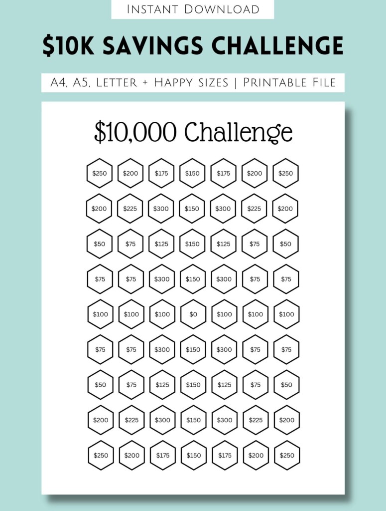 Savings Challenge Free Printable Printable Sight Words List