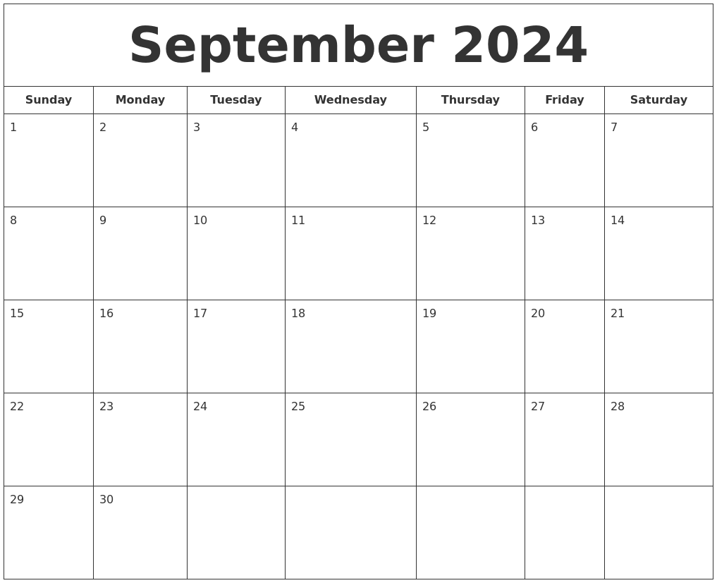 Sept 2025 Calendar Printable Free Pdf To Chelsea C Heaton