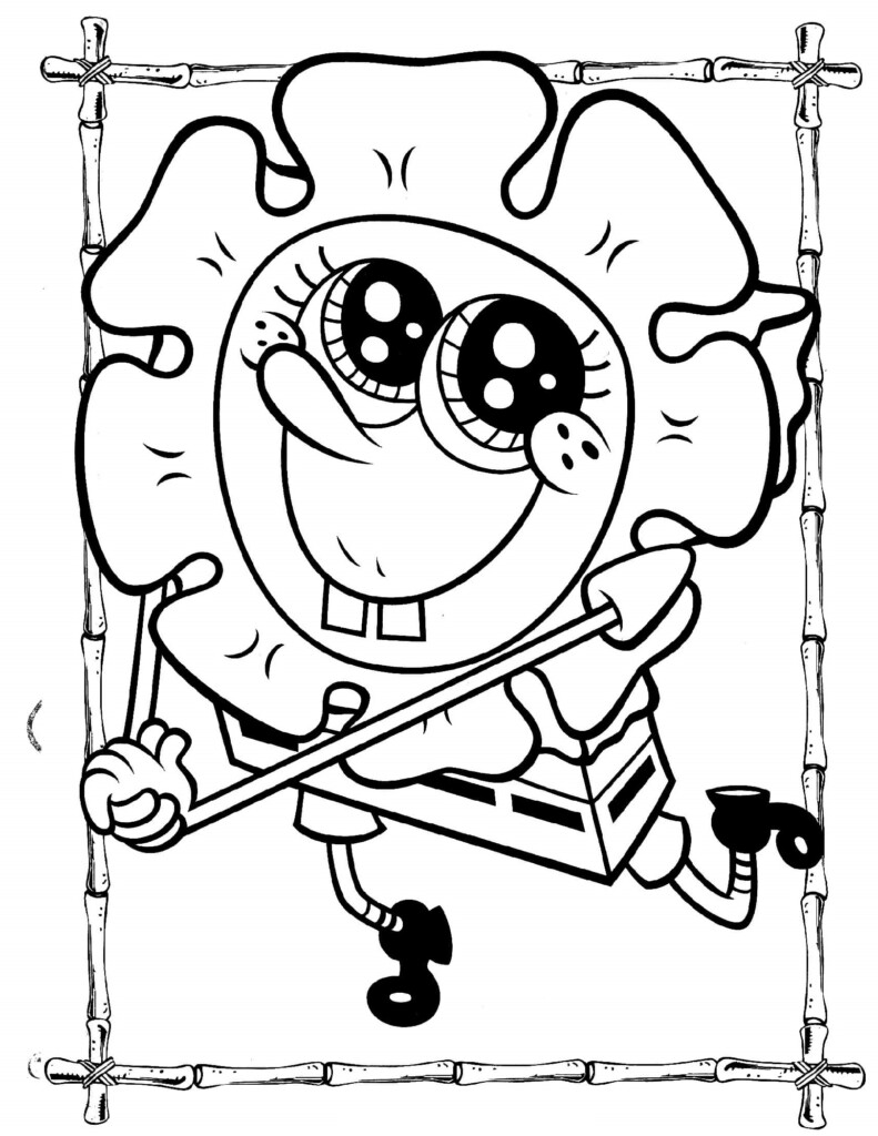 Spongebob Coloring Pages Free Printable