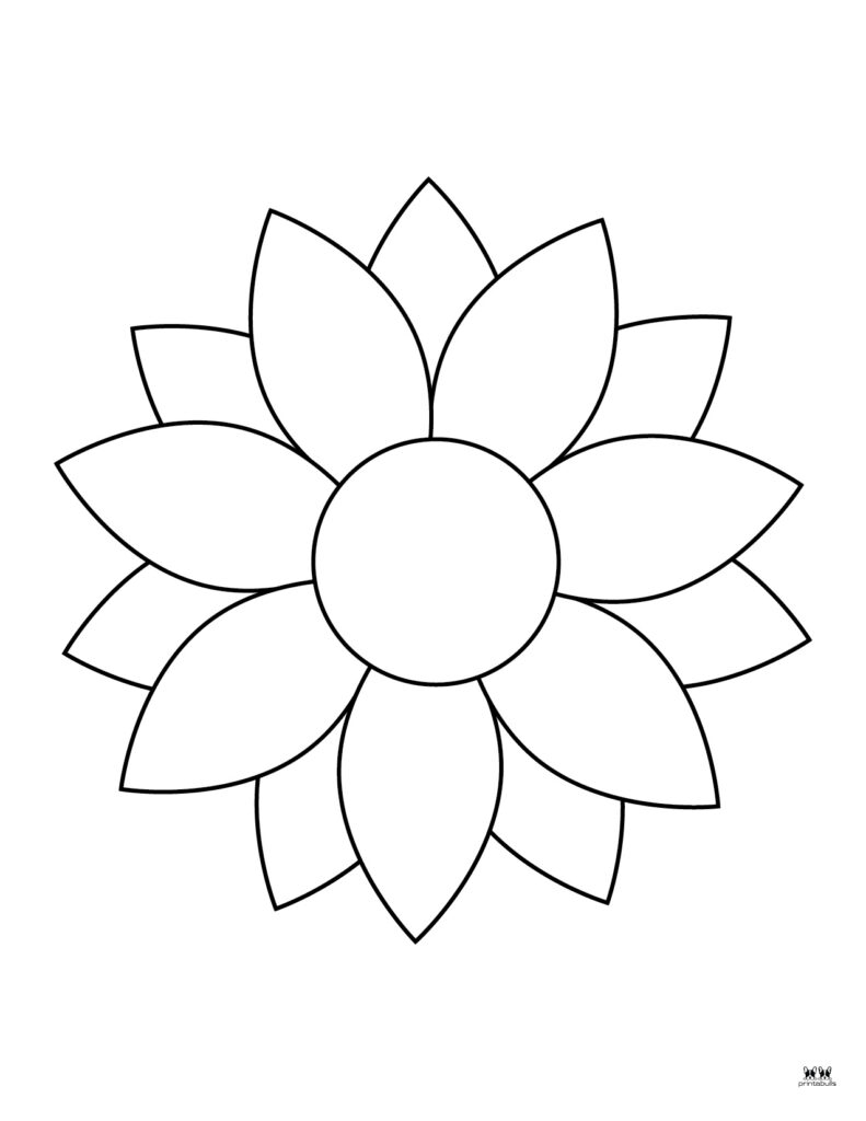 Spring Flowers Coloring Pages Free Printable Coloring Pages Of 