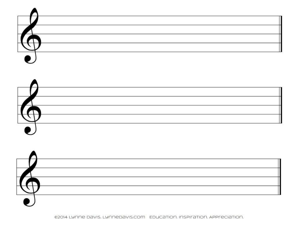 Staff Paper Free Printable Beliecal