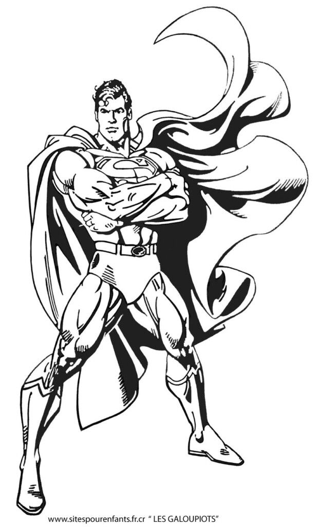Superhero Coloring Pages Printable Free