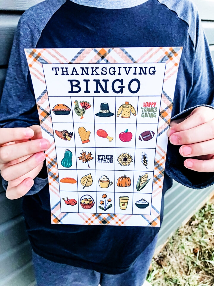 Thanksgiving Bingo Cards Free Printable Set