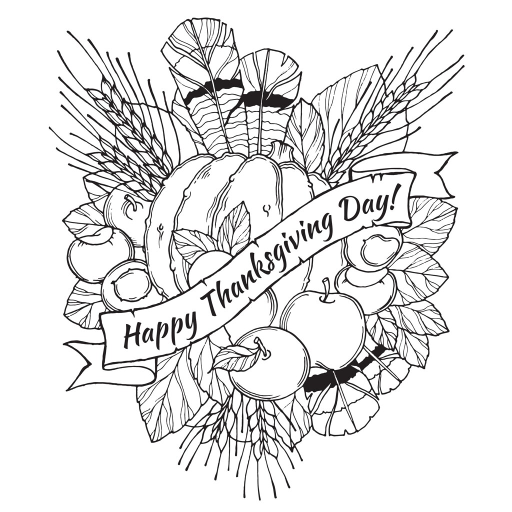 Thanksgiving Coloring Pages Free 2024 Toyota Natty Shelby