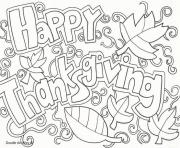Thanksgiving Coloring Pages Printable