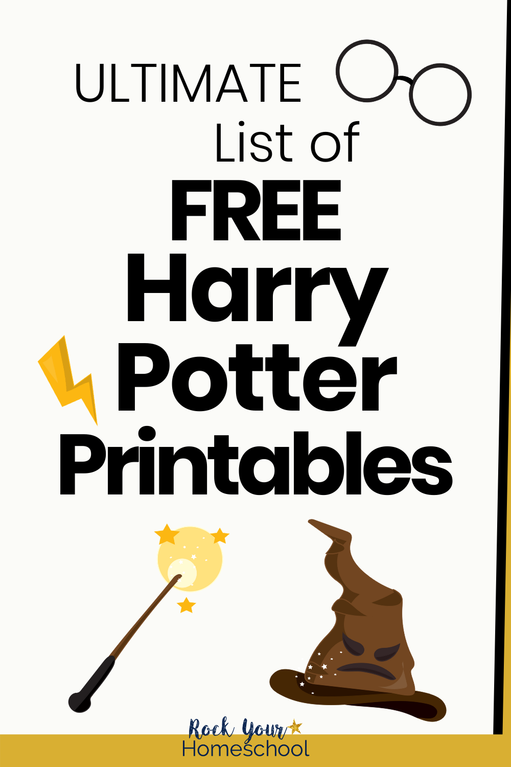 The Ultimate List Of Harry Potter Printables Free Magical Activities