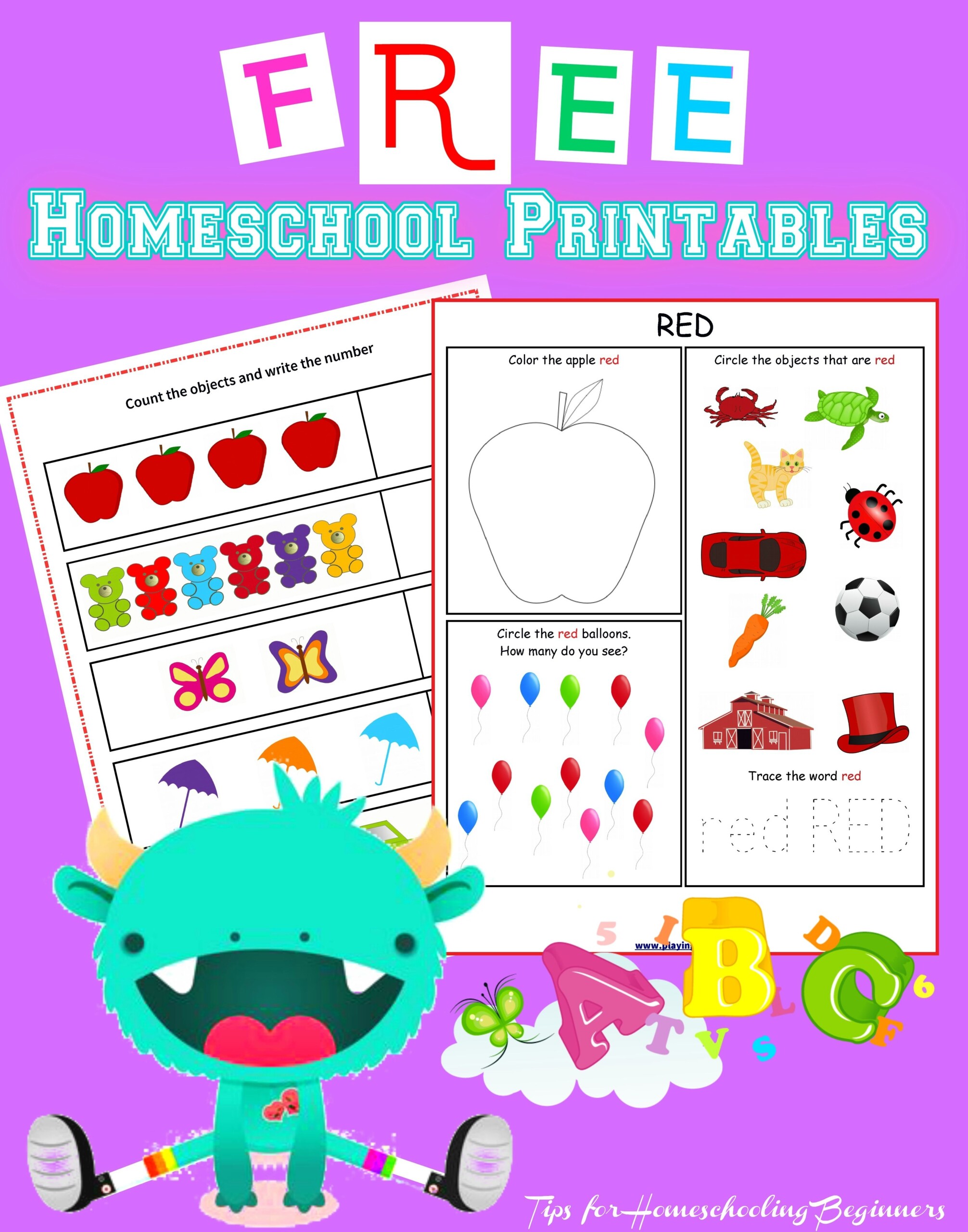 Tips For Homeschooling Beginners FREE Homeschool Printables