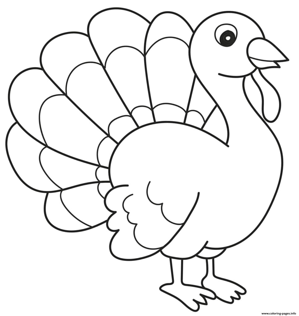Turkey Colouring Pages Free Printable Free Coloring Sheet Printables 