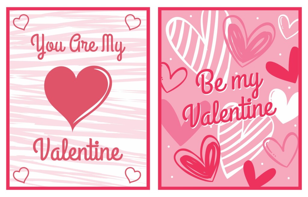 Valentine 39 s Cards For Friends 11 Free PDF Printables Printablee
