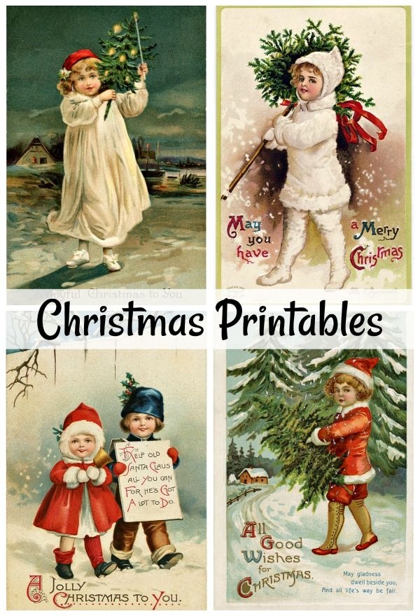 Vintage Christmas Printables Free Printable Word Searches