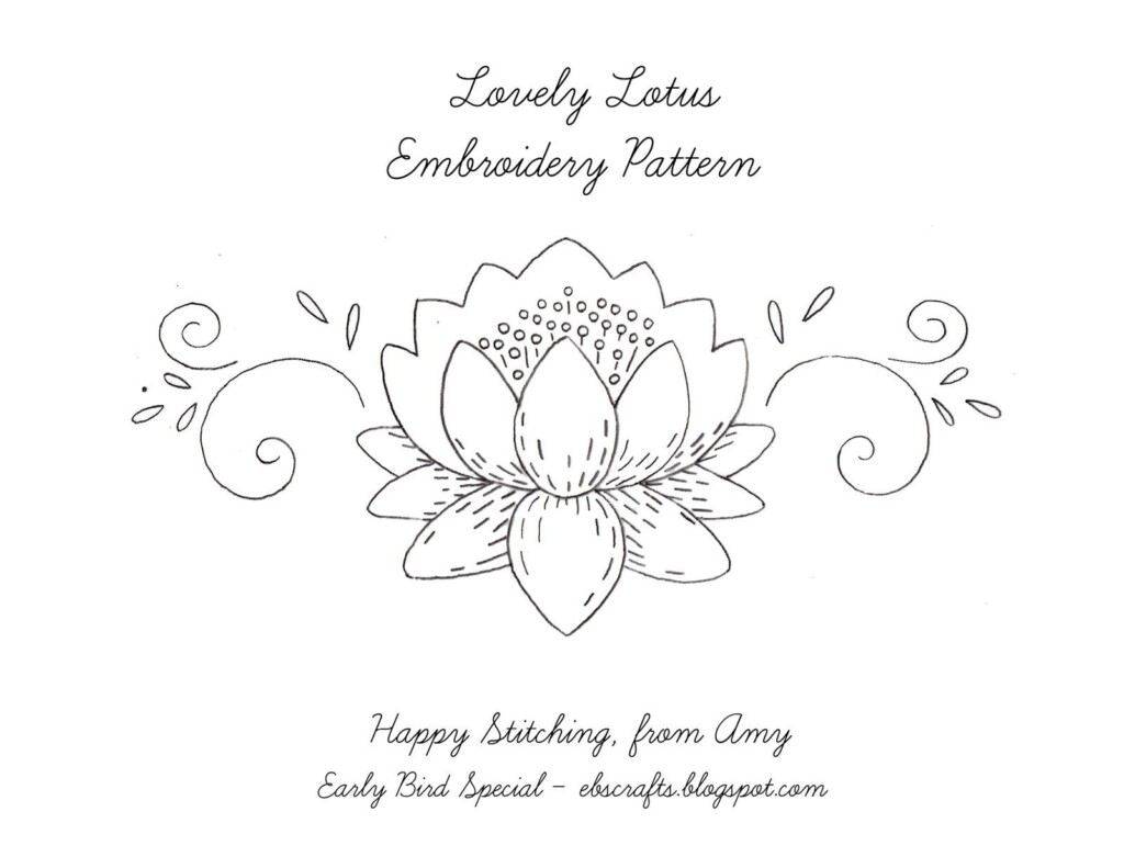 Where To Find Free Hand Embroidery Patterns Free Printable Embroidery 
