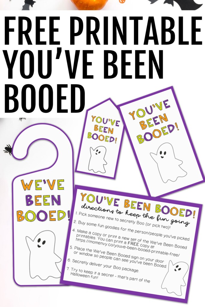 You 39 ve Been Booed Printable Free Printable Set
