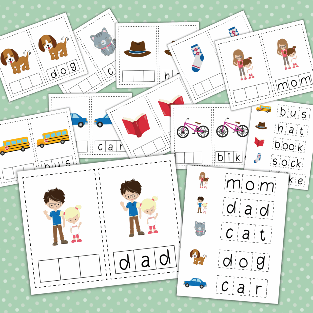12 Elkonin Boxes Printable Free PDFs