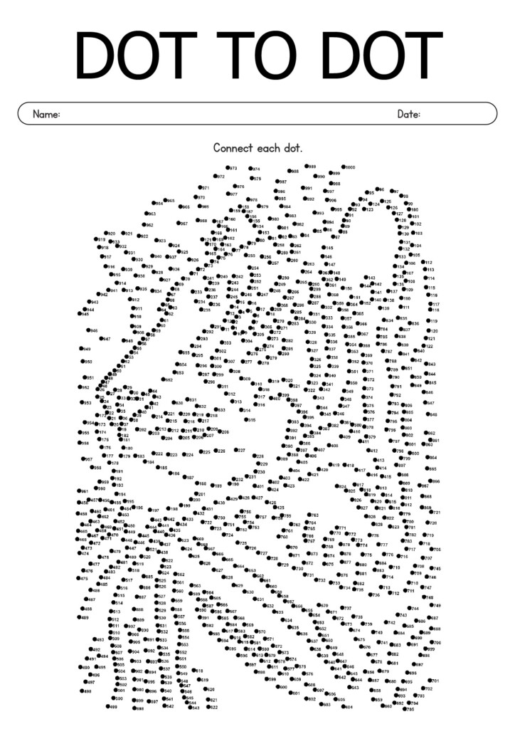 15 Advanced Connect The Dots Worksheets Free PDF At Worksheeto