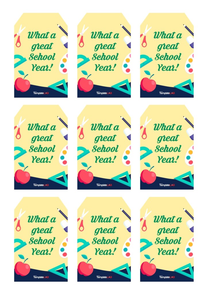 19 Free Editable Gift Tag Templates Word PPTX PSD 