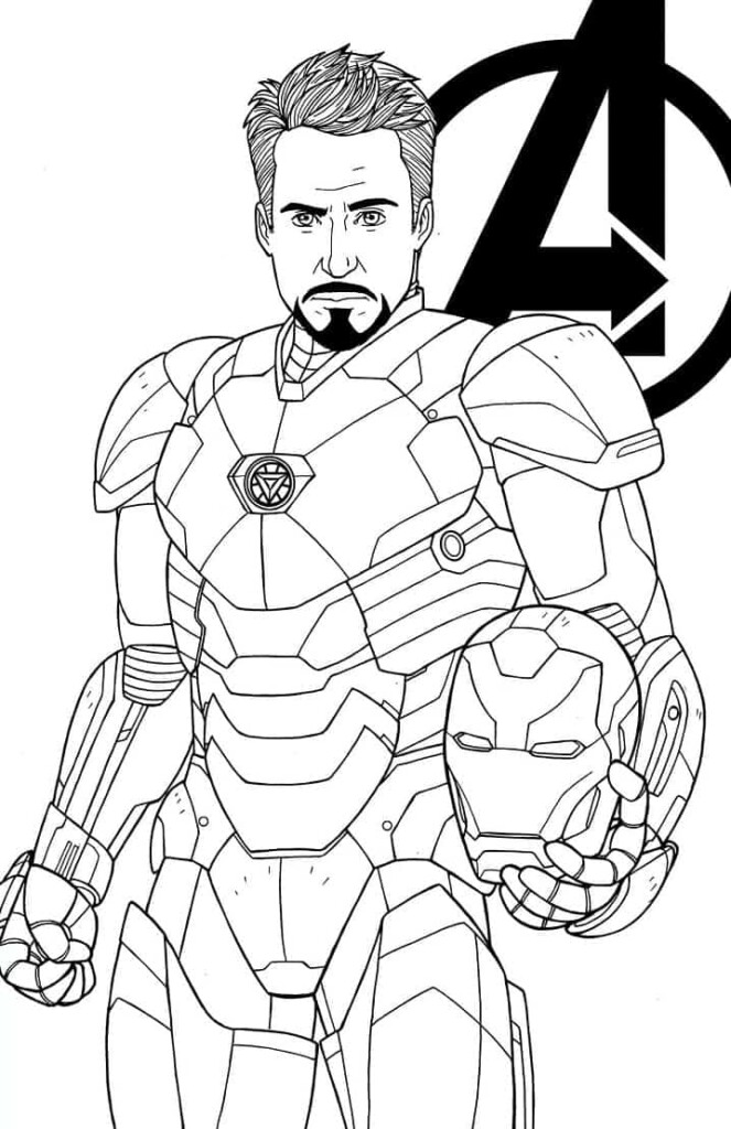 70 Avengers Coloring Pages For Free Artsy Pretty Colors