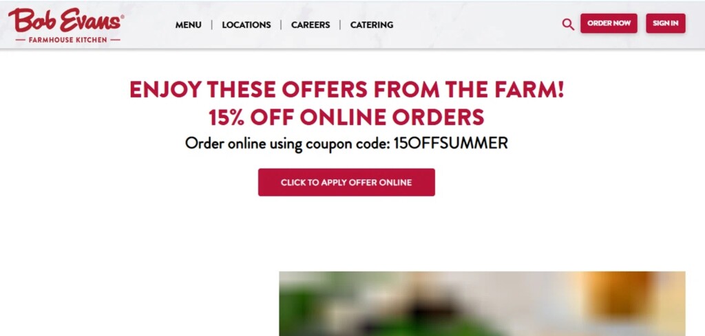 Bob Evans Coupon Codes 15 Off Coupons Sep 2025