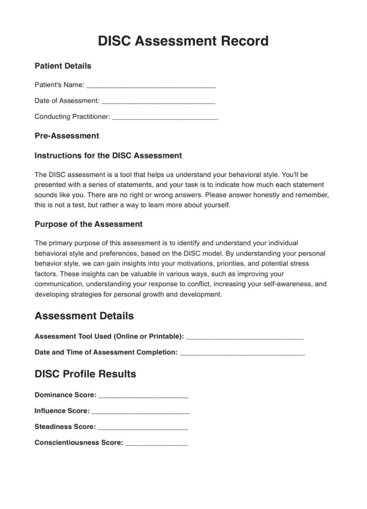 DISC Assessment