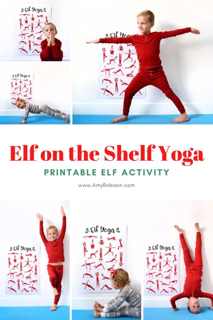 Elf On The Shelf Yoga Printable Amy Robison Blog