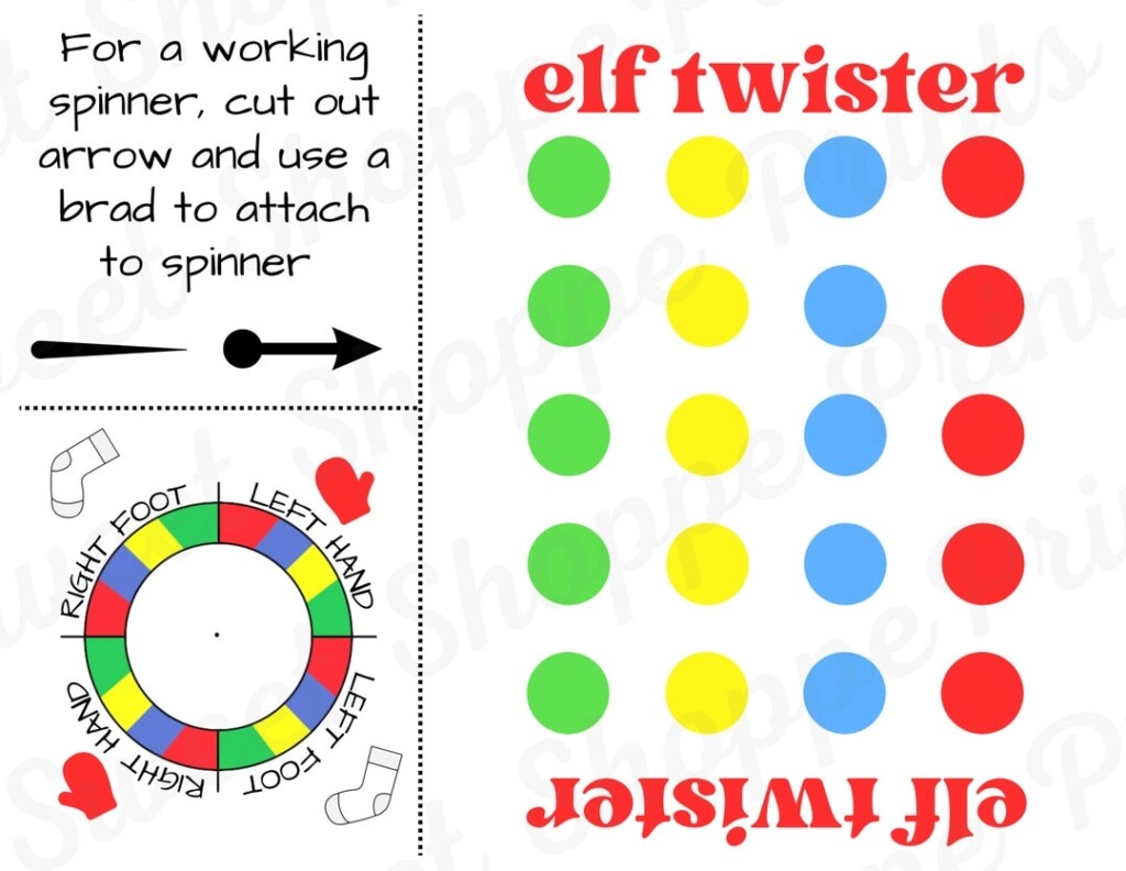 Elf Twister Etsy