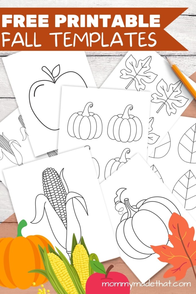 Fall Craft Printables Printable Party Favors